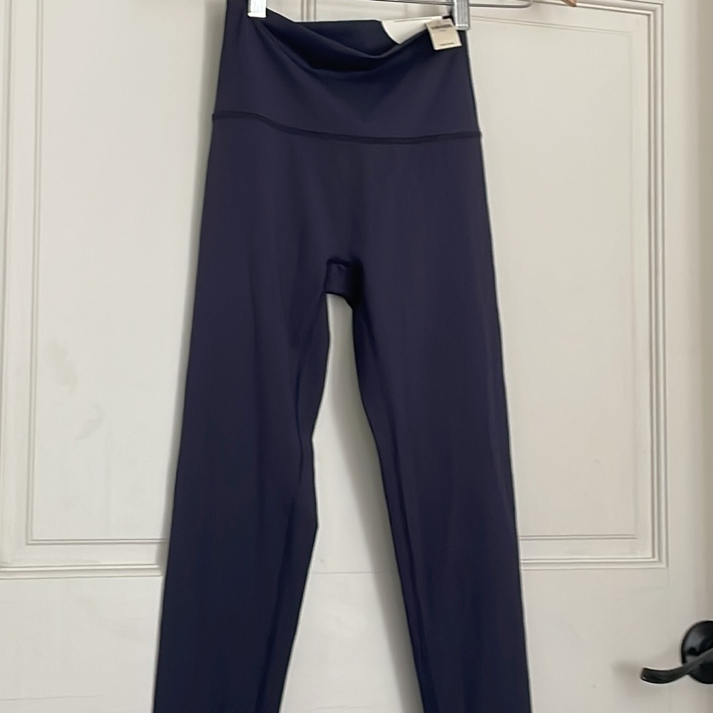 new dark blue leggings
